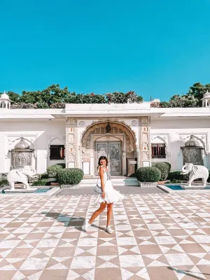 The Raj Palace - Mountain view