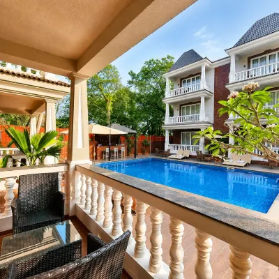 Grand Continent Anjuna A Sarovar Portico Affiliate Hotel Hotel berhampiran Pantai Morjim