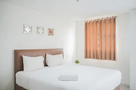 Minimalist Studio Bintaro Icon Apartment Near British School by Travelio