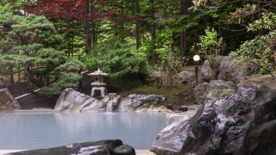 ホテル周辺 第一滝本館の写真