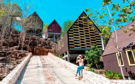 Radika Paradise Villa & Cottage Отели рядом с достопримечательностью «Nglambor Beach»