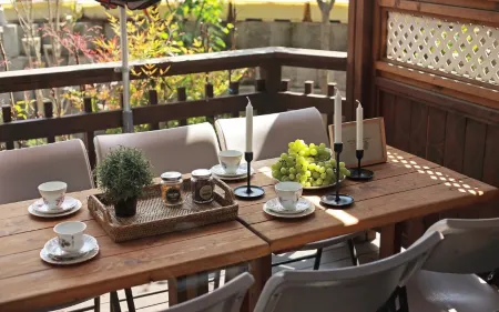 Gyeongju Tiamo Pension. Отели рядом с достопримечательностью «Kyongju Folk Craft Village»