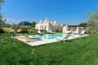Luxury Trulli Terrarossa with Pool