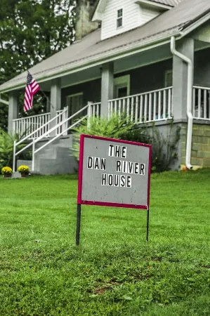 Tranquil sounds of the Dan River heard from the front porch or by the firepit.