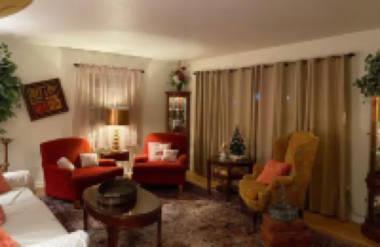 Nostalgic Retro Rectory Ranch House