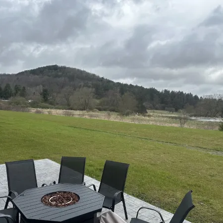 NEWLY BUILT condo - premium features, game room, firepit, short walk to village
