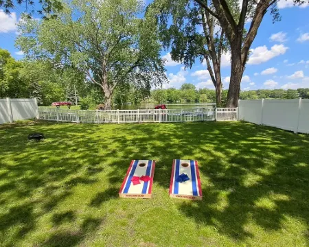 Lake Retreat, Year Round Hot Tub, Pool Table, Pedal Boat Hotels in Fridley