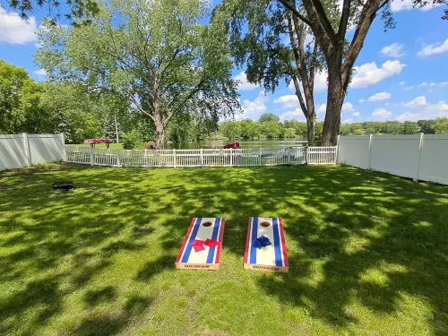 Lake Retreat, Year Round Hot Tub, Pool Table, Pedal Boat Hotels in Fridley