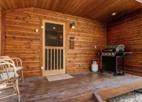 Log cabin style home on secluded 48 acre property