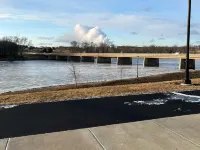 Duplex overlooking Rock River Hotels in Ogle County