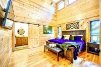 Gotanygrapes Luxury Cabin- Hot Tub 2 Masters 2 Fireplaces Hoteles en Condado de McCurtain