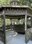 Private Cottage on Manistee Lake with beautiful lake views and sunsets.