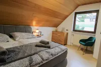 Whirlpool, sauna, box-spring beds, Netflix, balcony, garden & barbecue - 6 persons