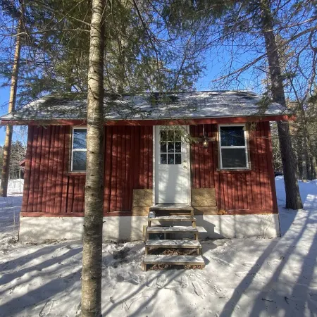 The Nun's Cabin: Historic Tiny House on the Bigfork River