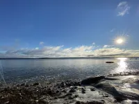 Beachfront Breezes 20 Steps To Water w/ Beach Firepit & Grill Near Acadia