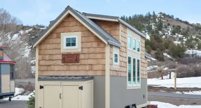 Shady Creek Tiny Home at Tiny Timbers Resort
