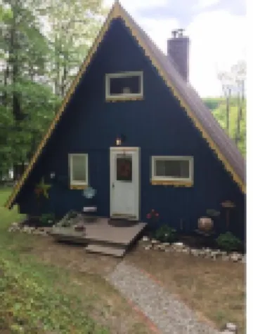 Direct Waterfront, Year-Round, A-Frame Cabin