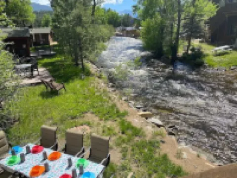 On The River, Hot Tub, Walk to Town #6002