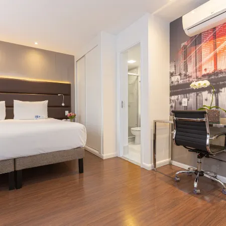 Mercure Sao Paulo Vila Olimpia Отели рядом с достопримечательностью «Бизнес-центр Infinity Tower»