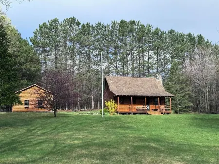 Cozy Harbor Springs cabin meticulously maintained on 4 acres.