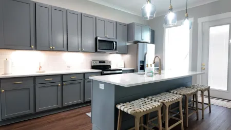 Bubbles Up! Spacious 4-bedroom house with in-ground pool in Panama City Beach.