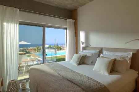 Premium SeaView Villa GG with Private Pool, Sauna and Gym Отели в г. Vathianos Kampos