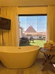 نزُل وايت هاوس بإطلالة على الأهرامات - مسبح خاص