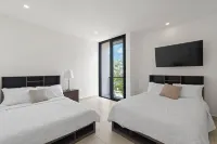 Casa Zénica | Gated Villa with Pools, Rooftop,Tennis Court, Beach Club&PGA Golf Hotels in Akumal