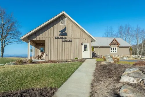 Stunning Views + GOLF | Gated Wolf Laurel MTN Home