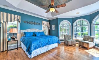 Grand Mt Gilead Villa on Lake Tillery w/ Dock