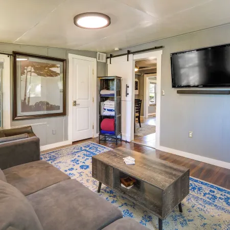 Waterfront Lake LBJ Cabin w/ Private Dock!