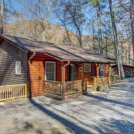 Mtn-View Waynesville Home Near Trout Stocked Creek