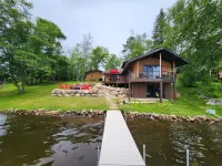 Crosslake Cabin on the Whitefish Chain - Little Pine LakeDream Island Lake Home Hotels in Crosslake