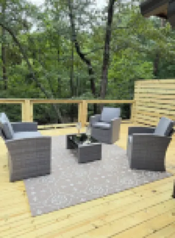 Sugar Pine Cabin-2 bed with firepit, WiFi, near downtown Dahlonega & wineries