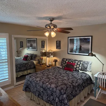One Bedroom ground floor condo with Private Patio steps to Carpinteria beach