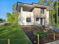 Lychensee villa with lake view, conservatory, fireplace and sauna