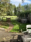 Idyllic Log Cabin with Log-fired Hot Tub nestled in a Forest Clearing