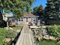 Waterfront 2-Bedroom Cabin in Celina with WiFi, AC & Seasonal Fishing Pier