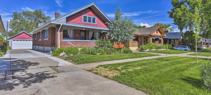 Charming Historic Ogden Home w/ Private Backyard! Отели в г. Огден