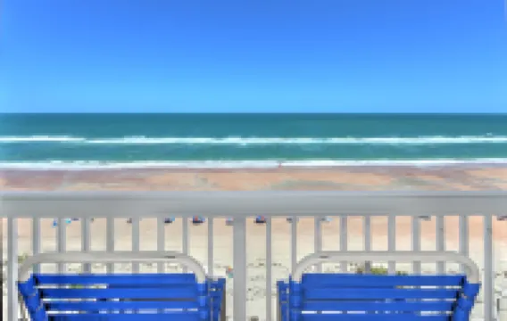 Oceanfront Private Balcony and Kitchenette - Charming Coastal Retreat