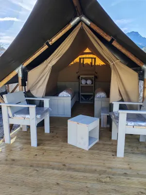 Camping les Lavandes, Castellane - breakfast