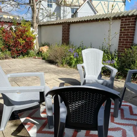 Beachside Home with Private Garden   Parking | Sleeps 6