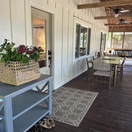 200 Feet from your chair on the beach!  A 2-minute walk.