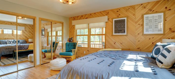 1 Mi to Public Beach: Port Austin Cabin w/ Hot Tub Hotels in Huron County