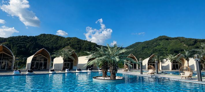 Gapyeong Traum Pool Villa Glamping & Caravan Hoteles en Gapyeong-gun