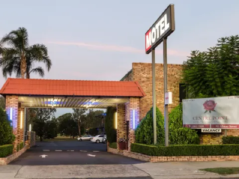 中城中心點汽車旅館 住宿飯店