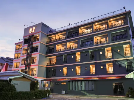 B2 Chiang Rai Phahonyothin Boutique & Budget Hotel Отели рядом с достопримечательностью «Wat Phra Kaew»