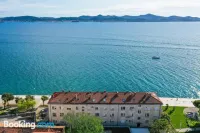 莫娜麗莎的景觀在扎達爾老城