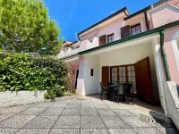 Colorful villa close to the sea