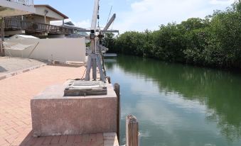 Waterfront House with Boat Dock
